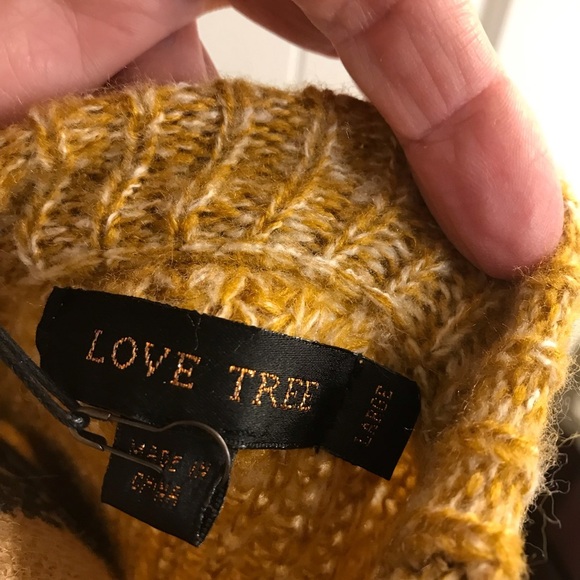 💛LOVE TREE Tie Sweater - Picture 8 of 8